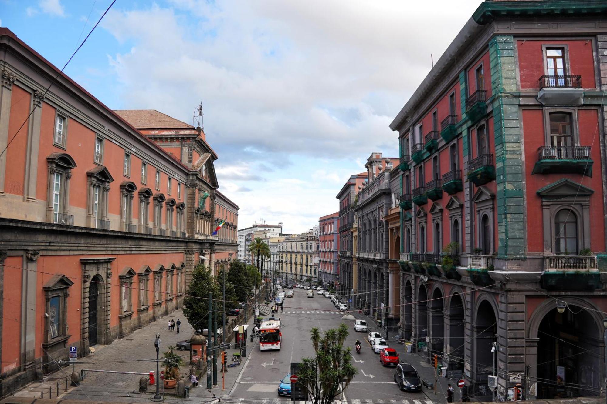 ナポリ La Casina Al Museoヴィラ エクステリア 写真